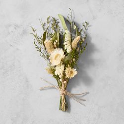 Dried & Preserved White Floral Bouquet