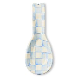 MacKenzie-Childs Sky Check Spoon Rest