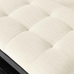 Porte Grid Tufted Bench (55")