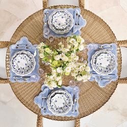 AERIN x Williams Sonoma Home East Hampton Dining Table &amp; Dining Chairs