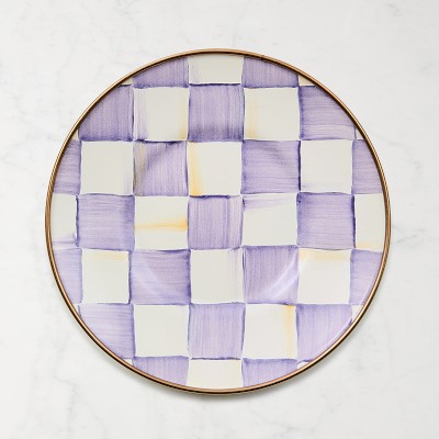 Mackenzie-Childs Violet Check Collection | Williams Sonoma
