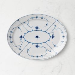 Royal Copenhagen Blue Fluted Oval Plate