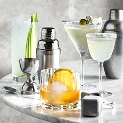 Williams Sonoma Reserve Optic Martini Glasses