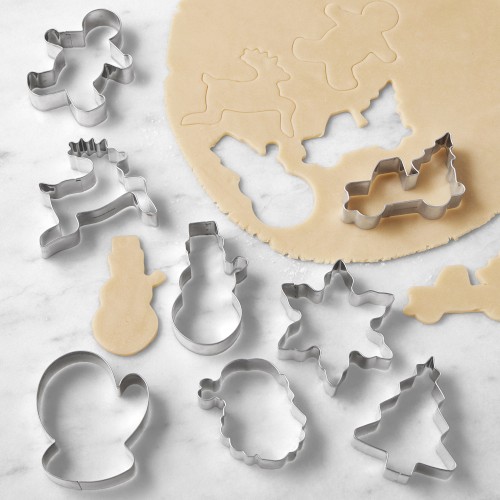 Williams Sonoma Basic Holiday Cookie Cutters, Set of 8