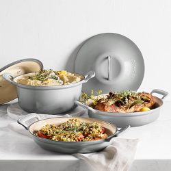Le Creuset Modern Heritage Enameled Cast Iron Oval Gratin, 1 3/4-Qt.