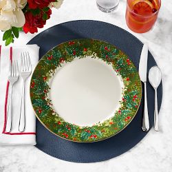 Faux Shagreen Round Placemat