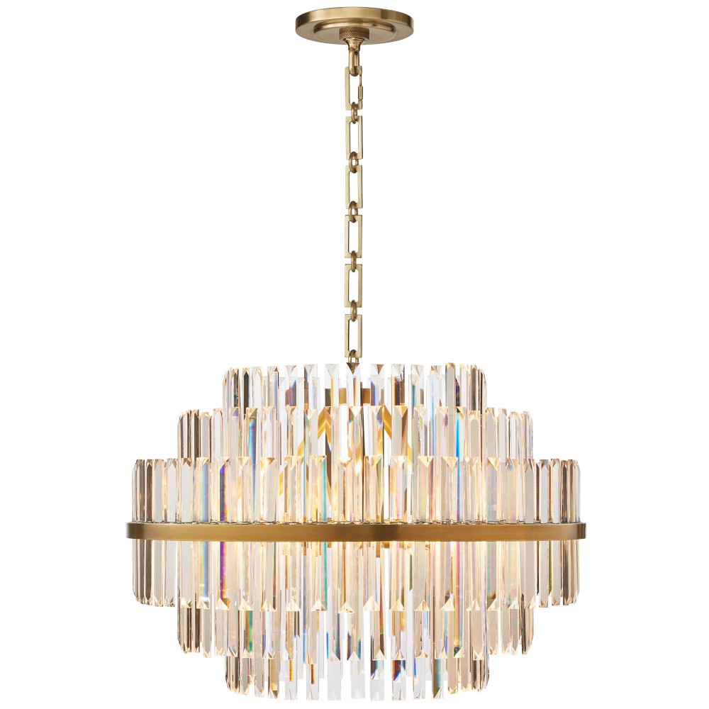 Vienna Round Crystal Chandelier by Williams Sonoma Home