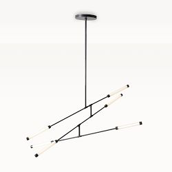 Integrated LED Linear Chandelier