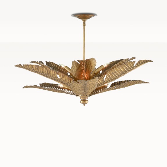 Tropical Semi-Flushmount Chandelier by Williams Sonoma Home