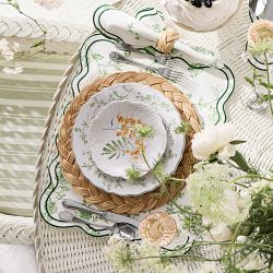 AERIN x Williams Sonoma Meadow Lace 16-Piece Dinnerware Set