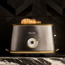 Breville Toast Select™ Luxe 2-Slice Toaster, Stainless Steel &amp; Brass