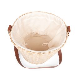 Palermo Rush Insulated Bucket Tote with Leather Straps