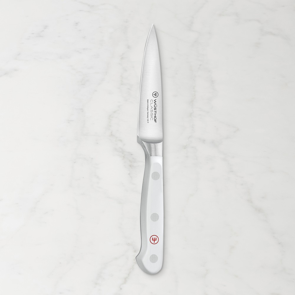 WÜSTHOF Classic Paring Knife, 3 1/2" - White