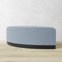 Capri Curved Backless Dining Bench