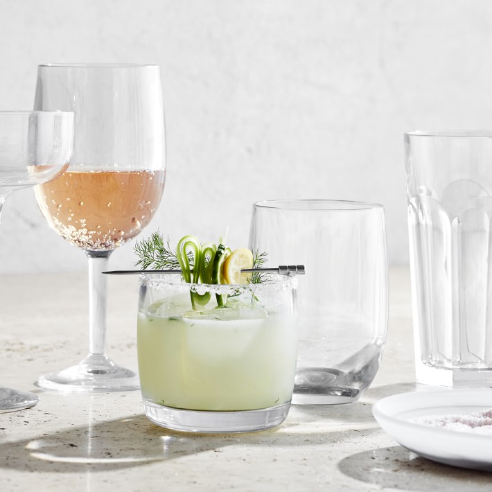 DuraClear® Tritan Margarita Glasses - Set of 6 | Cocktail Glasses