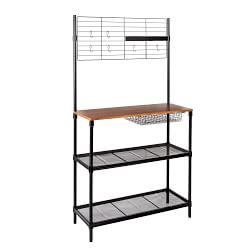 Kitchen Island with Pot Racks