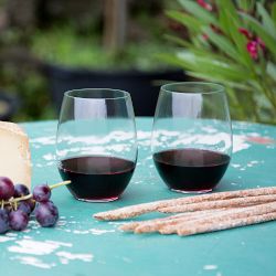 Riedel "O" Stemless Cabernet Glasses, Pay 6-Get 8