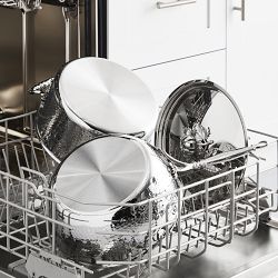 Ruffoni Opus Prima Hammered Stainless-Steel 4-Piece Pasta Set