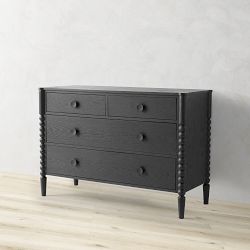 Spindle 4-Drawer Dresser (50")