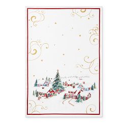 'Twas the Night Before Christmas Village Towels, Set of 2