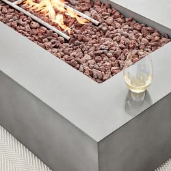 Cardona Rectangular Fire Table (42"-70")