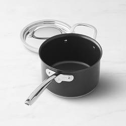 Williams Sonoma Signature Thermo-Clad™ Nonstick Covered Saucepan