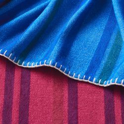 Hedley Cashmere Stripe Throw