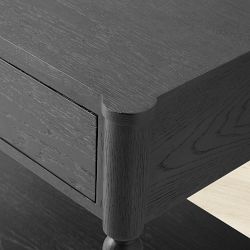 Spindle 1-Drawer Nightstand (28")