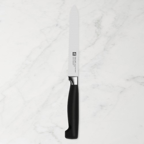 Zwilling Four Star Eco Serrated Utility Knife, 5