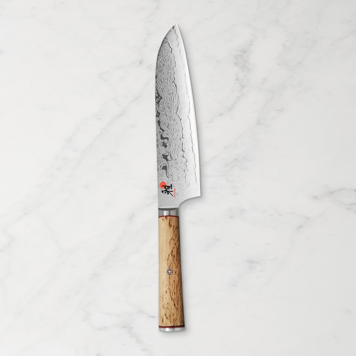 nabiページ Miyabi Birchwood Santoku Knife, 7