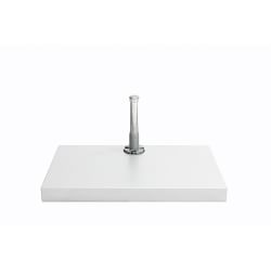Performance Cantilever Umbrella Base, 435 lbs, Gun Metal Powder Coat,