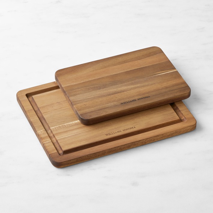 Cutting & Carving Boards Set of 2, Acacia | Williams Sonoma