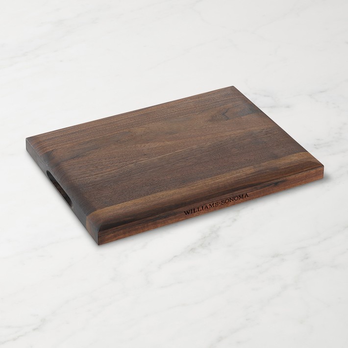 Williams Sonoma Walnut Wood Notch Cutting Board | Williams Sonoma