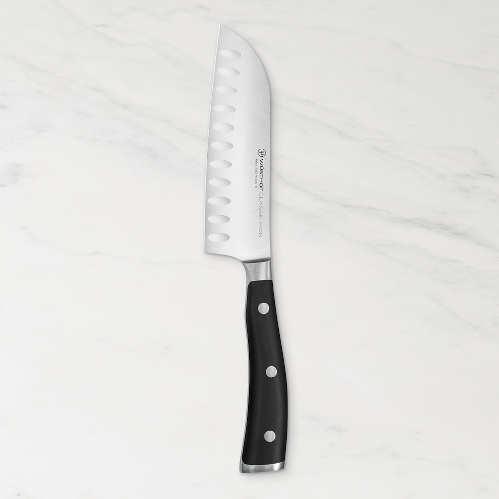 WÜSTHOF Classic Ikon Hollow-Edge Santoku Knife - 5"