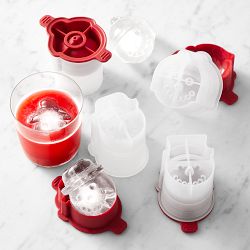 Williams Sonoma Snowman Ice Molds, Set of 4