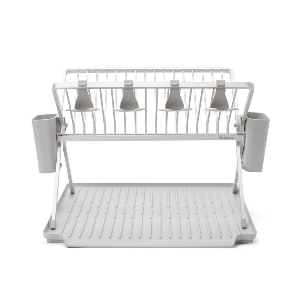 Brabantia Foldable Dish Rack Large - Large, Mid Gray