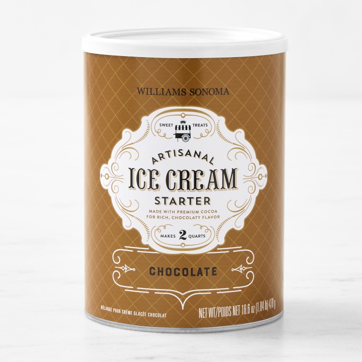 Williams Sonoma Ice Cream Starter - Chocolate | Homemade Ice Cream