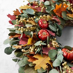 Autumn Jewel Wreath, 22"
