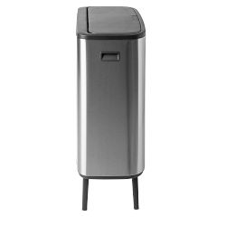 Brabantia Bo Touch Top Hi Single Compartment Trash Can, 16-Gallon