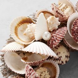 Shells &amp; Pearls Wreath