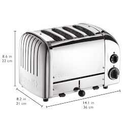 Dualit New Generation Classic 4-Slice Toaster
