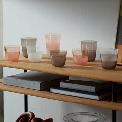 LSA Arc Contrast Short Tumblers, 9-oz, Set of 4