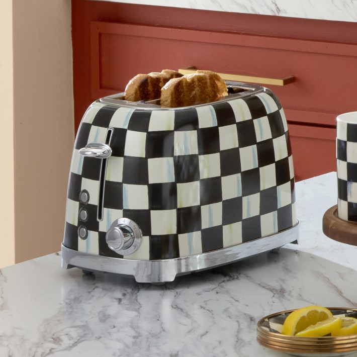 MacKenzie-Childs Courtly Check 2-Slice Toaster | Williams Sonoma
