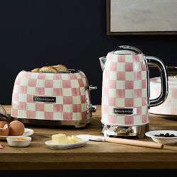 MacKenzie-Childs Rosy Check 2-Slice Toaster