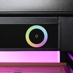 Vinoglow Backlit Undercounter Glass Wine Cooler