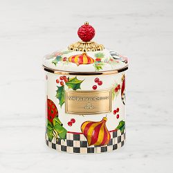 MacKenzie-Childs Deck the Halls Small Canister