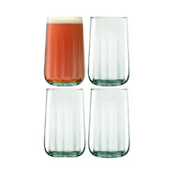Mia Optic Recycled Tall Tumblers 20-oz, Set of 4