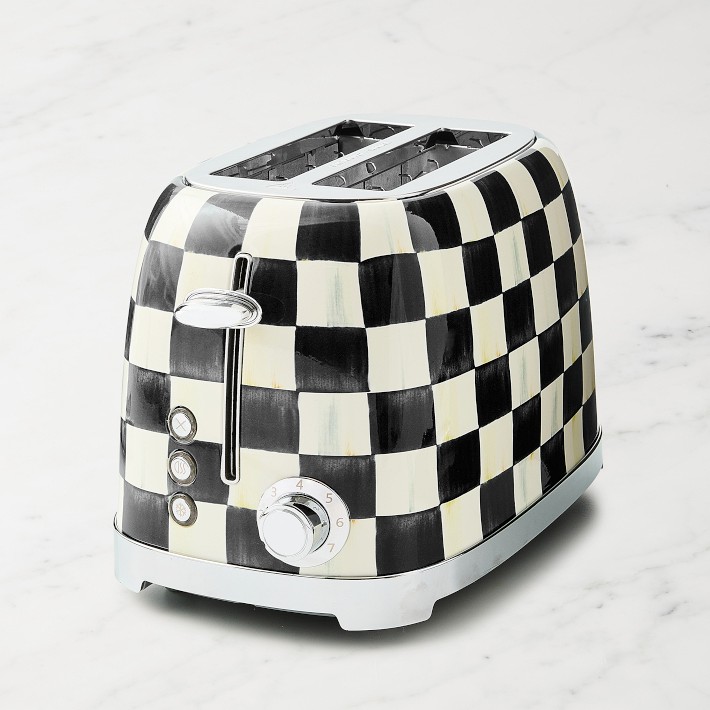 MacKenzie-Childs Courtly Check 2-Slice Toaster | Williams Sonoma