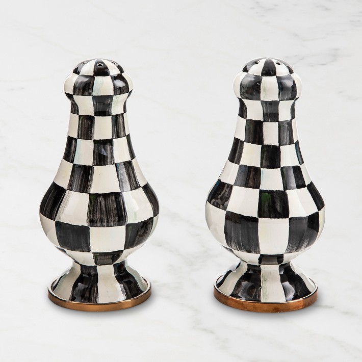 Mackenzie-Childs Courtly Check Creamer & Sugar Set | Williams Sonoma