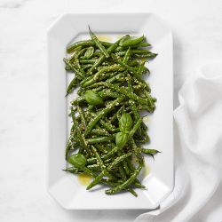 Pesto Green Beans, Serves 6